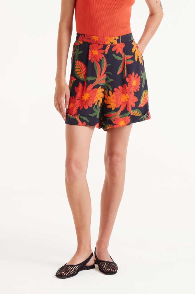 SHORT ESTAMPADO FLORAL FAMARA