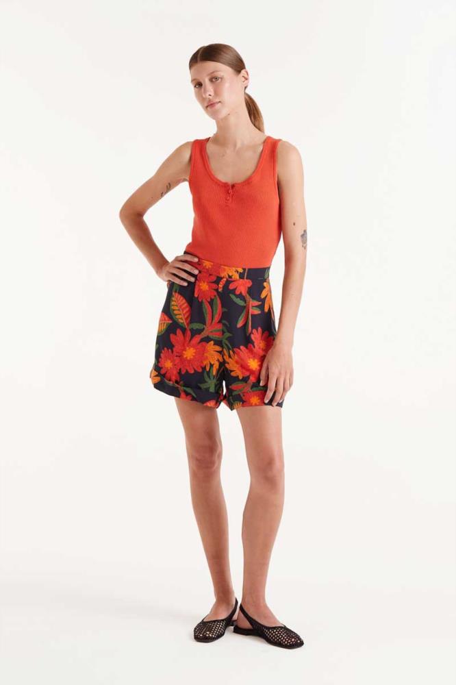 SHORT ESTAMPADO FLORAL FAMARA