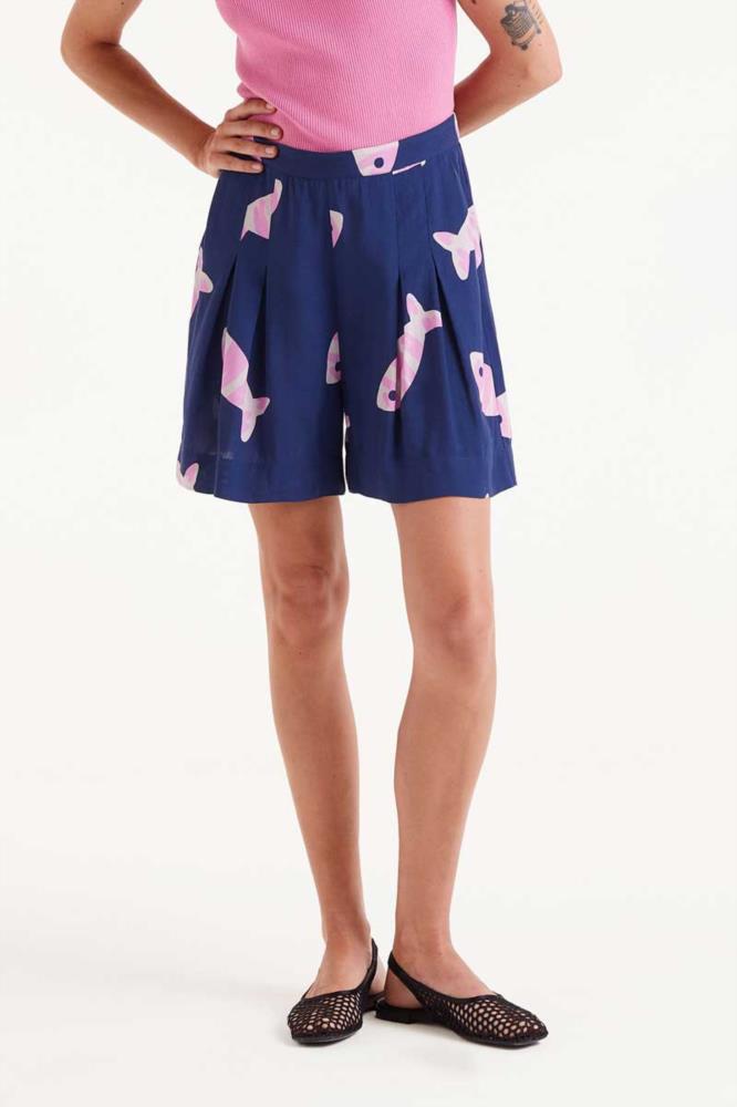 SHORT RAYON LENZING ECOVERO CON ESTAMPADO EUREKA