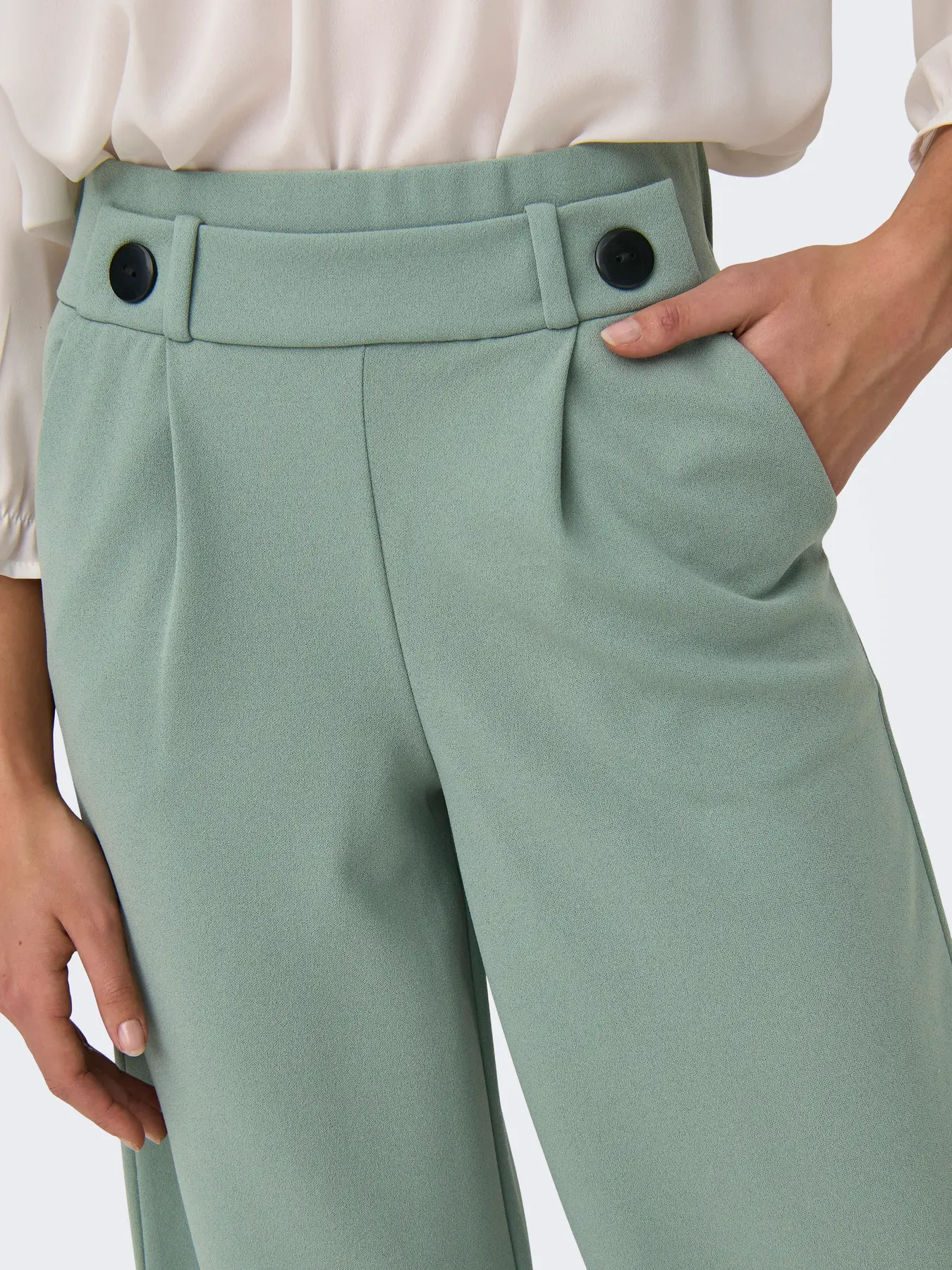PANTALON JDYGEGGO VERDE AGUA