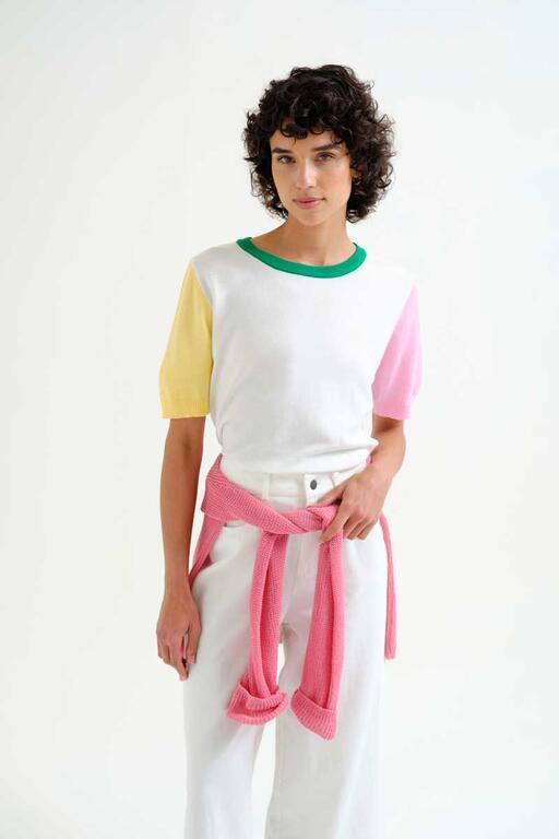 Jersey de manga corta Compañía Fantástica con detalles multicolor