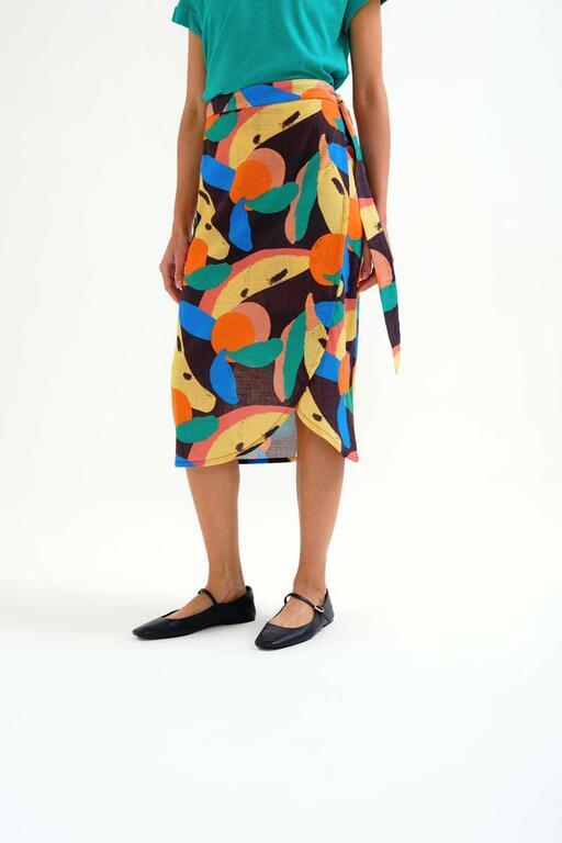 Falda Compañía Fantástica con estampado Tutti Frutti Big