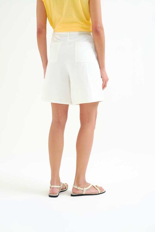 Shorts algodón Compañía Fantástica blanco