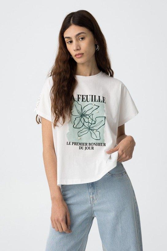 CAMISETA MALTA BLANCO