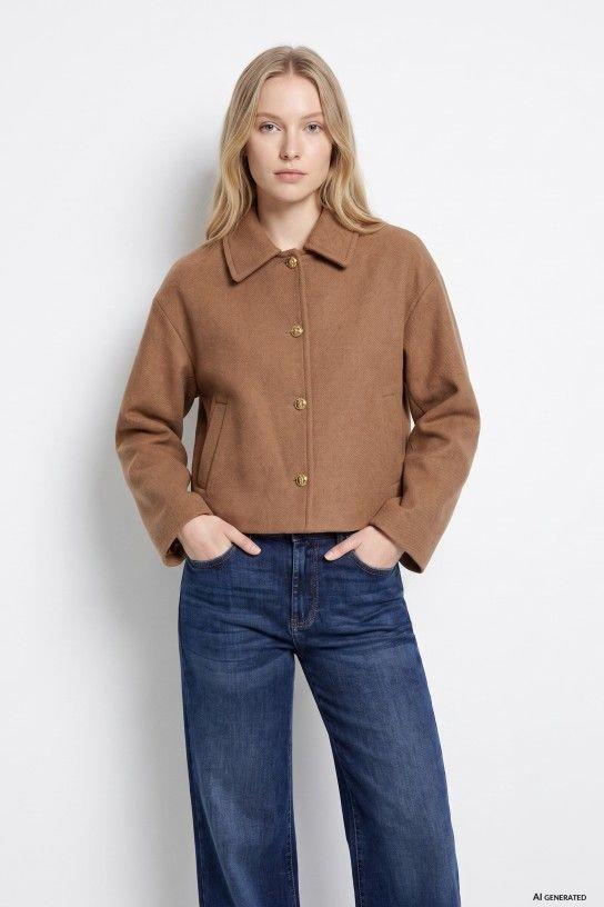 Cazadora Tiffosi Adeline 1 camel