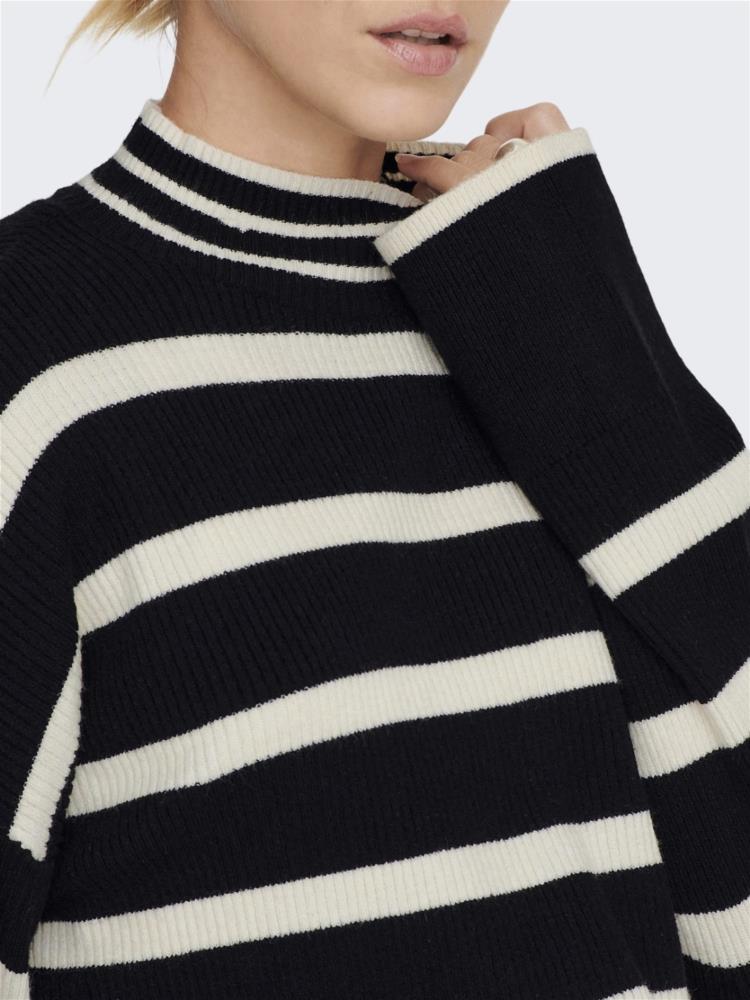 JERSEY ONLY ONLIBI NEGRO BLANCO
