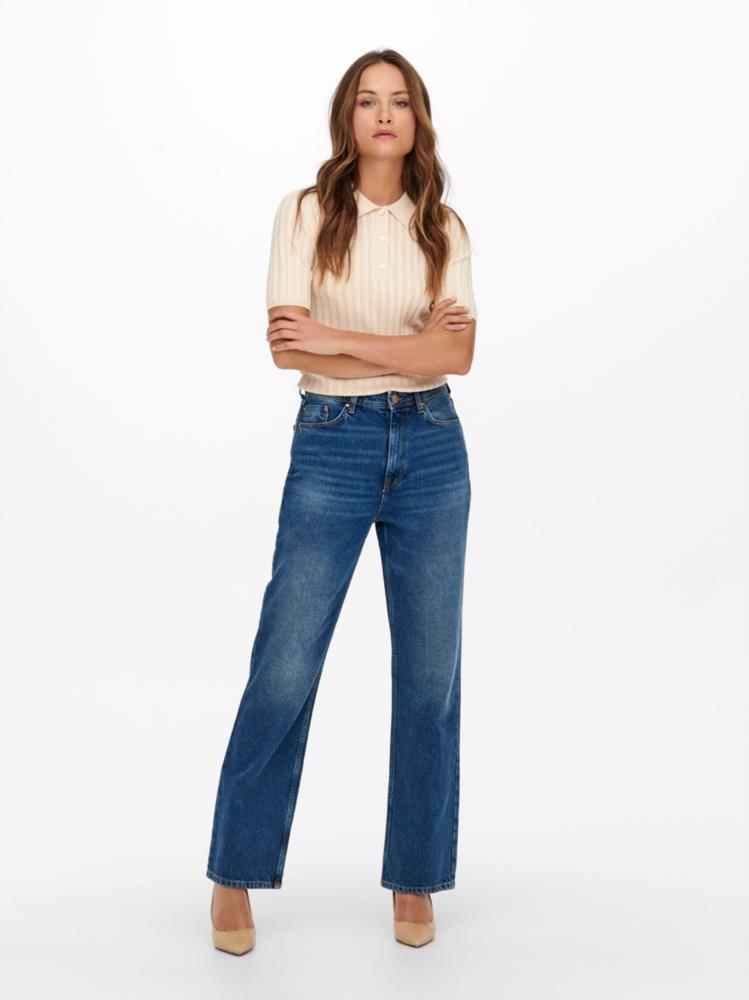 PANTALON VAQUERO JDY DICHTE HW WIDE