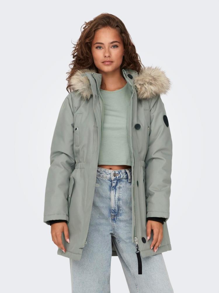 PARKA ONLY ONLIRIS GRIS
