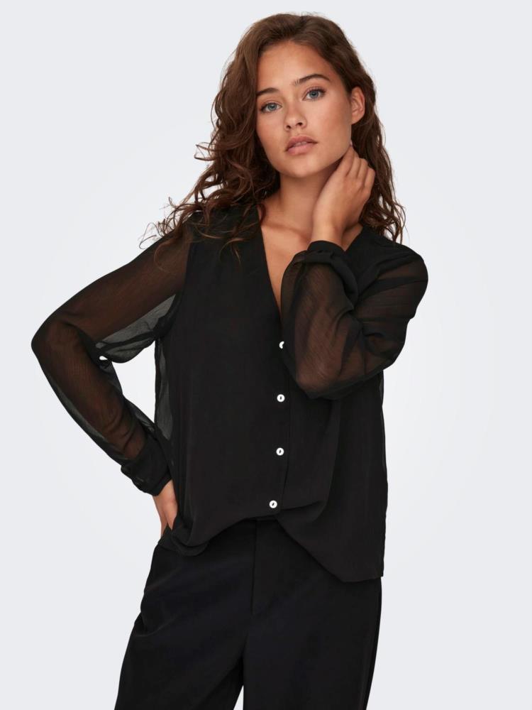 BLUSA ONLY ONLLUNA NEGRO