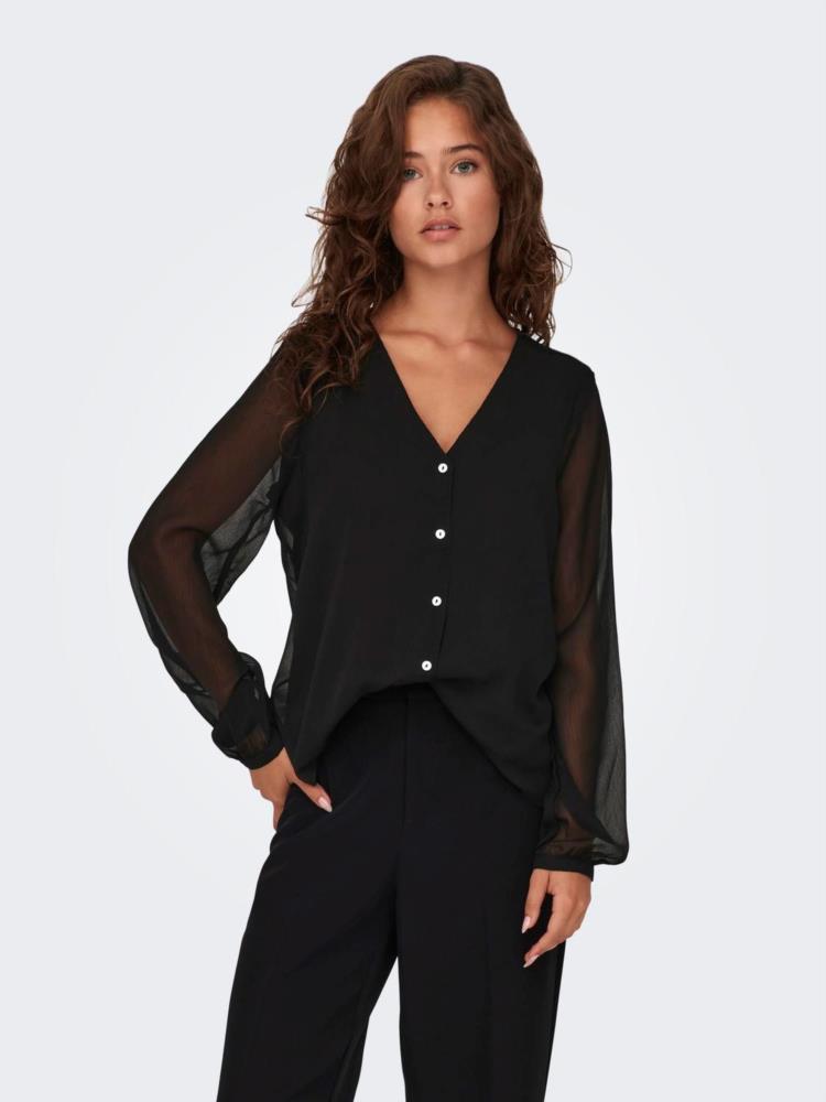 BLUSA ONLY ONLLUNA NEGRO