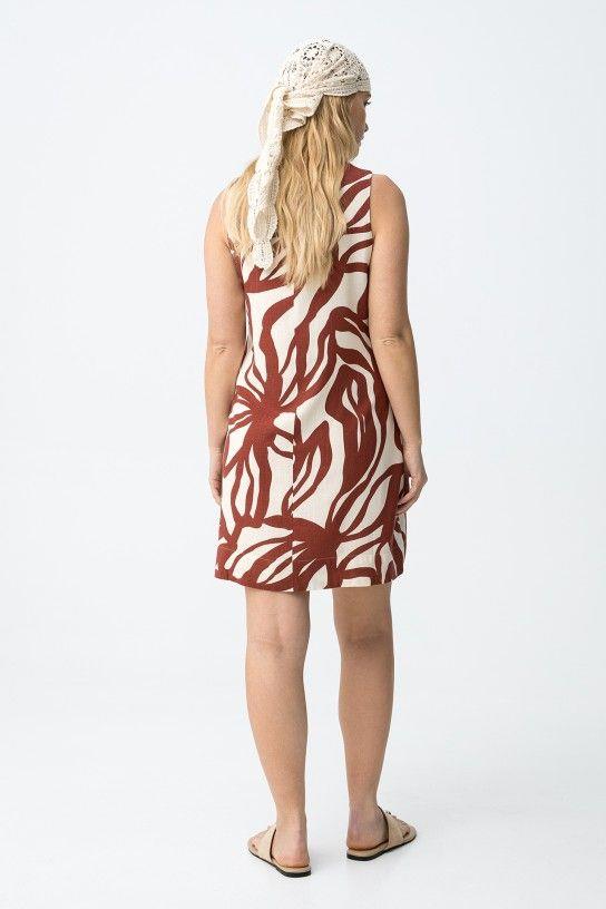 Vestido Tiffosi Rebeca_1 estampado 