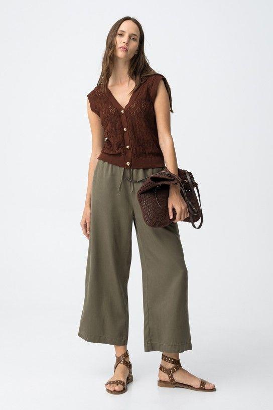 Pantalón Tiffosi Roselin_1 verde