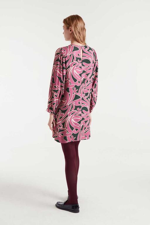 Vestido corto Compañía Fantástica estampado 