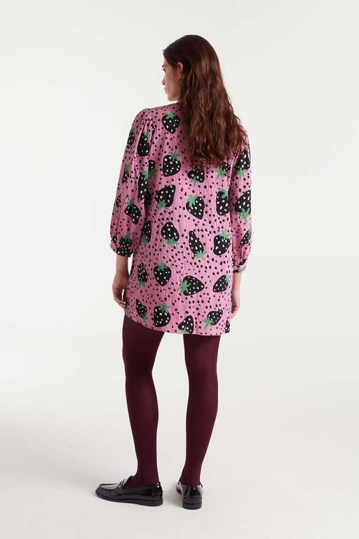 Vestido corto Compañía Fantástica estampado 