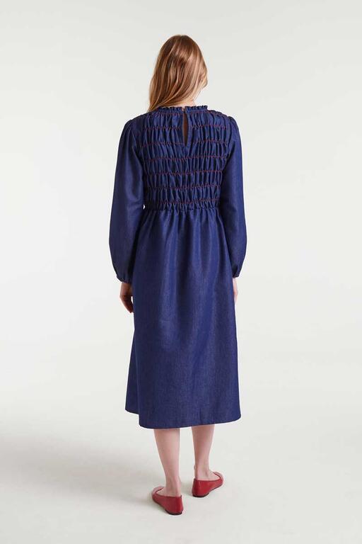 Vestido midi vaquero Compañía Fantástica 