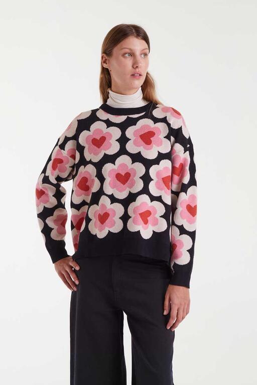 Jersey Compañía Fantástica estampado flores