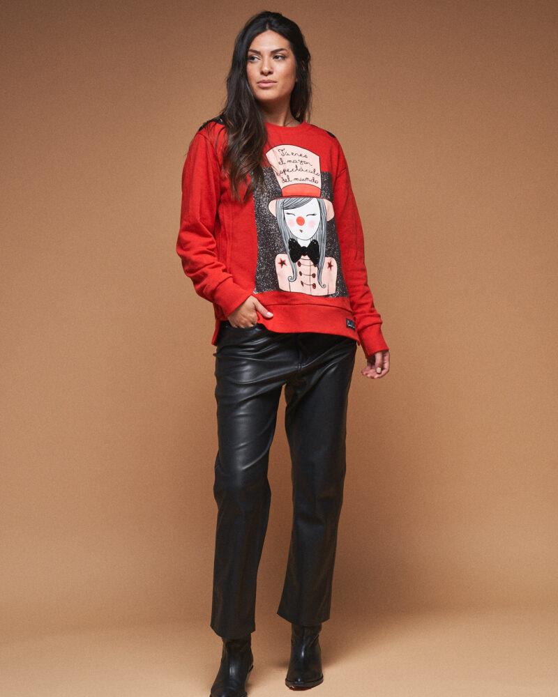 SUDADERA ANABEL PAYASITA