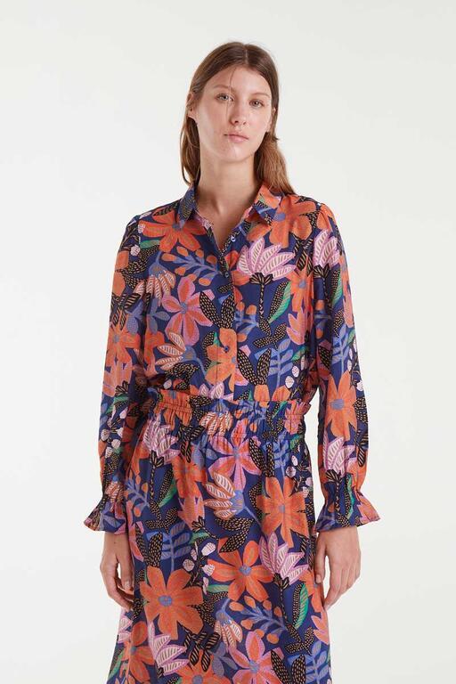 Camisa Compañía Fantástica estampado flores
