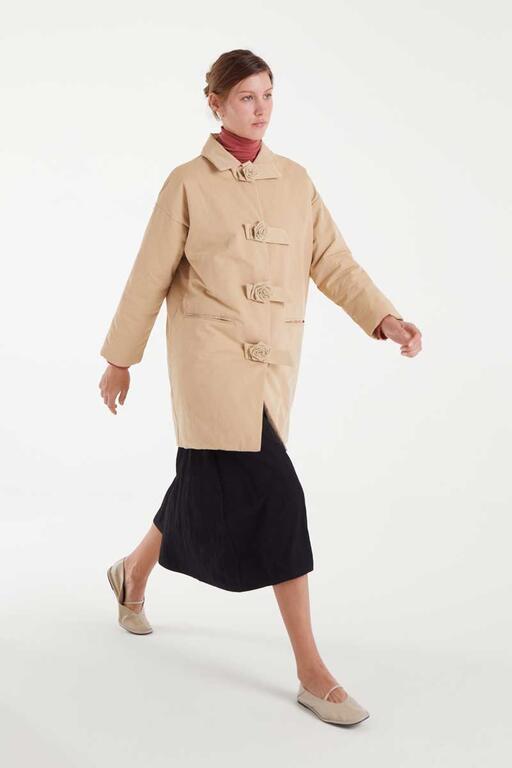 Gabardina Compañía Fantástica beige