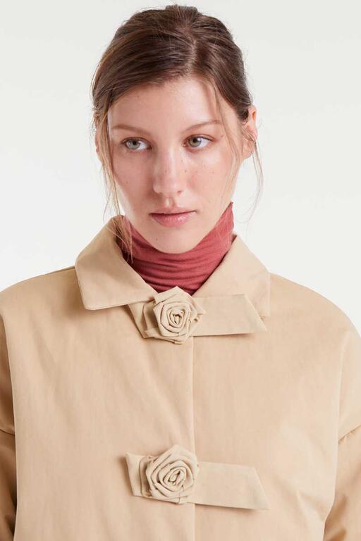 Gabardina Compañía Fantástica beige