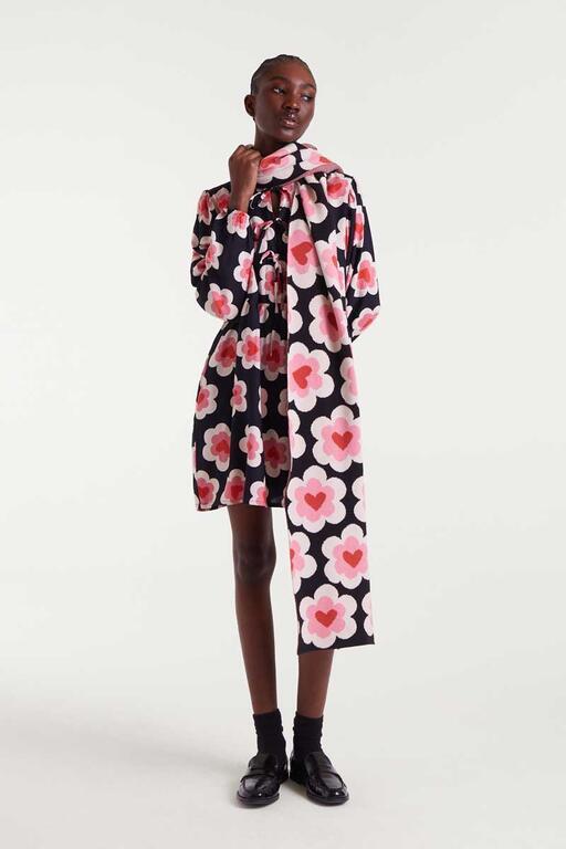 Bufanda Compañía Fantástica estampado flores