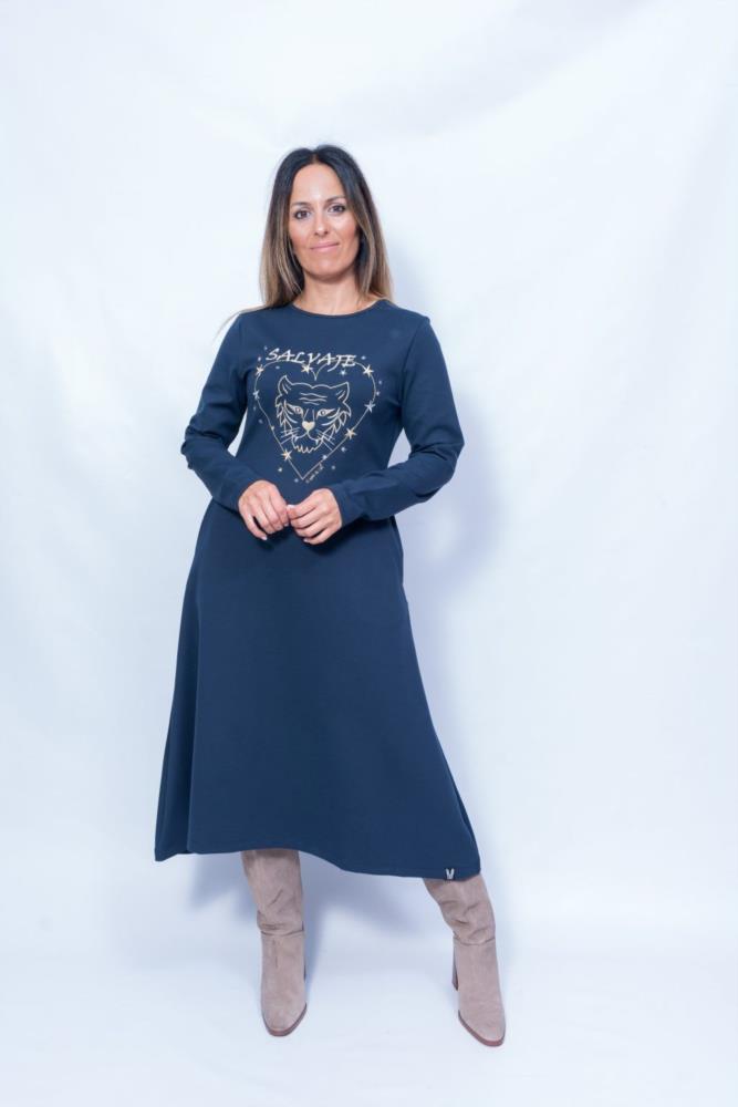 VESTIDO EL SUEÑO DE LOLA SALVAJE MARINE