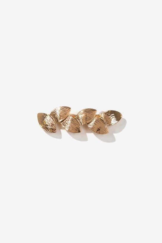 PINZA HAIR 724 DORADO