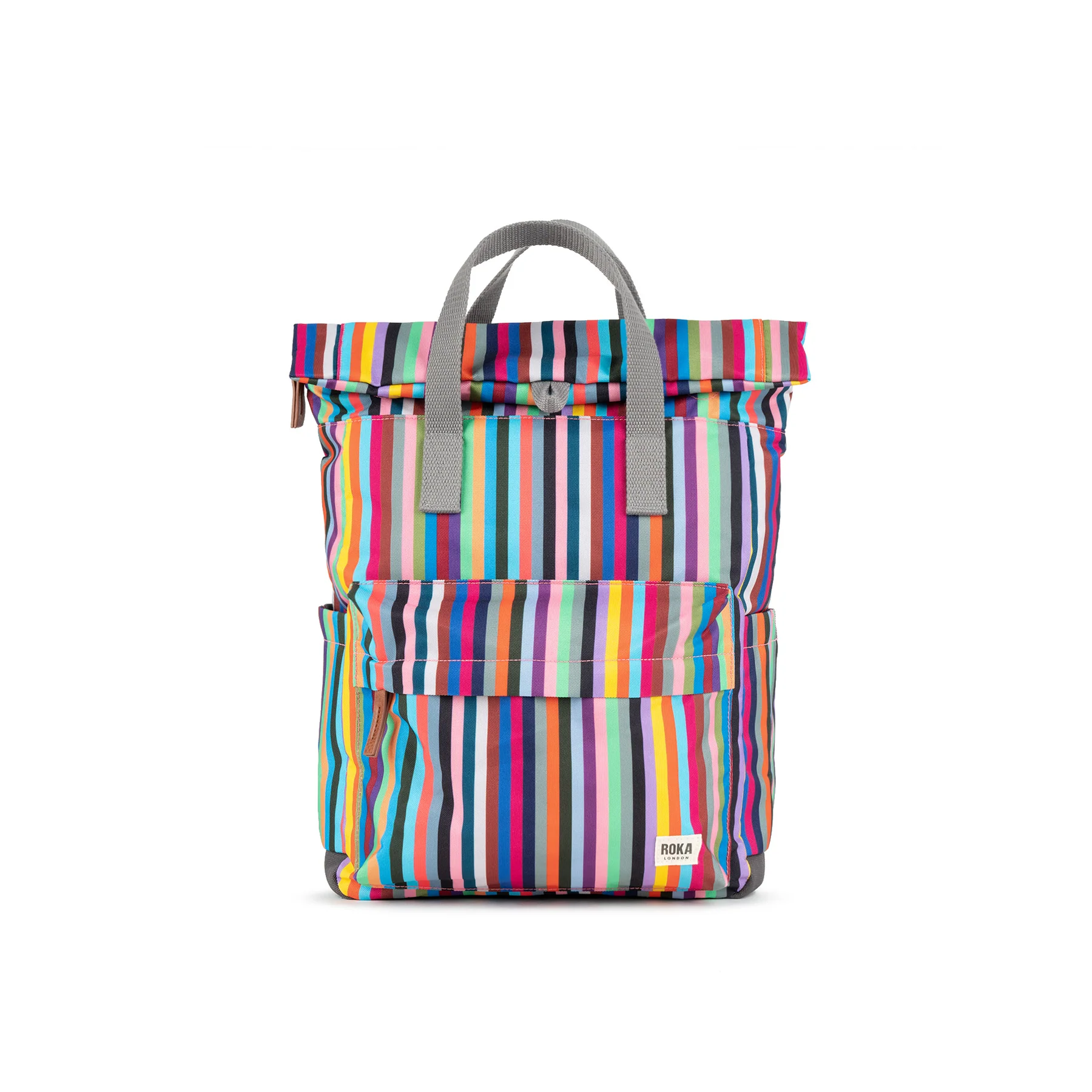 MOCHILA ROKA CANFIELD CANVAS SMALL MULTISTRIPE