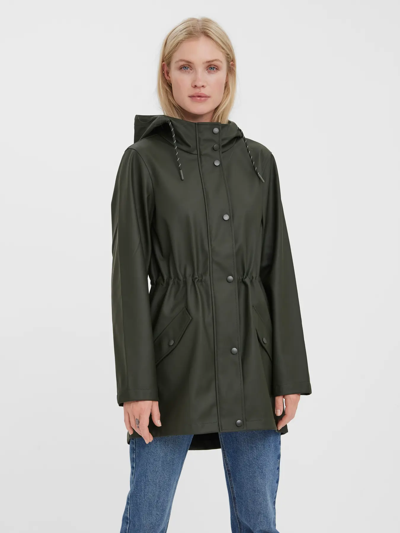 Chubasquero Vero Moda Vmmalou verde