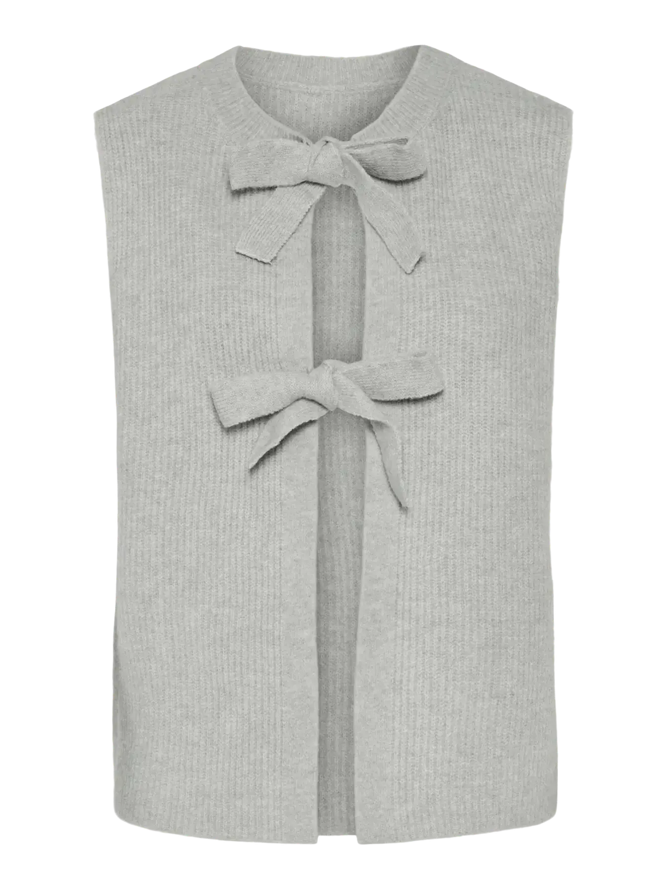 Chaleco Pieces Pcsilly gris