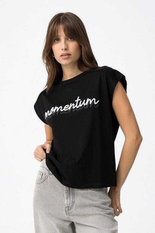 Camiseta Tiffosi Sabrina negro 