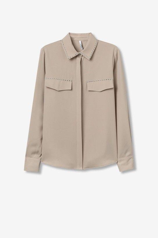 Camisa Tiffosi Alperce beige