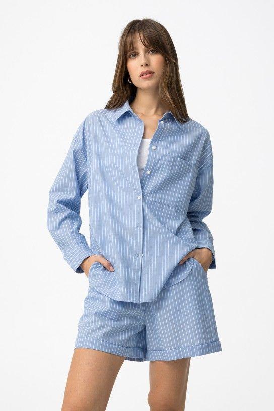 Camisa Tiffosi Lecas_C azul 