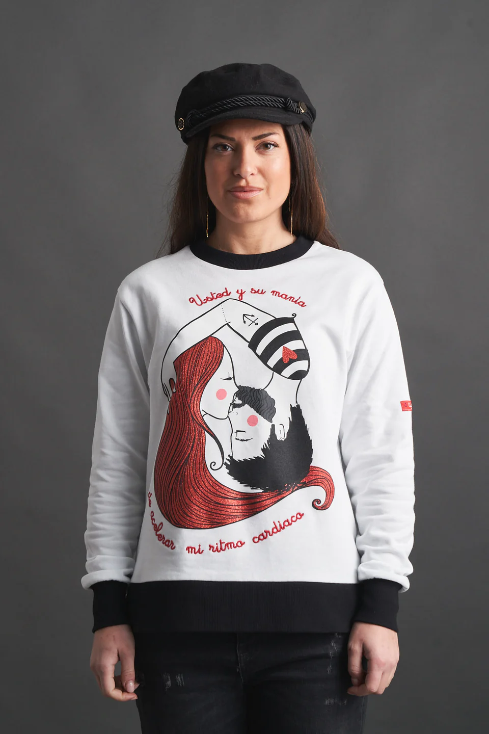 SUDADERA REVES ANABEL LEE