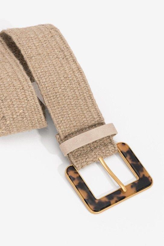 CINTURON PAM BEIGE