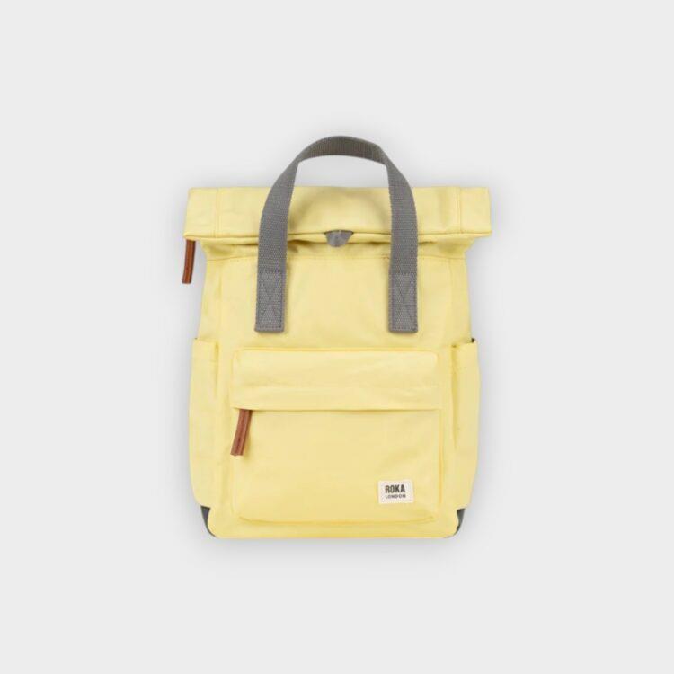 Mochila Roka Canfield B Recycled Nylon Small Citron