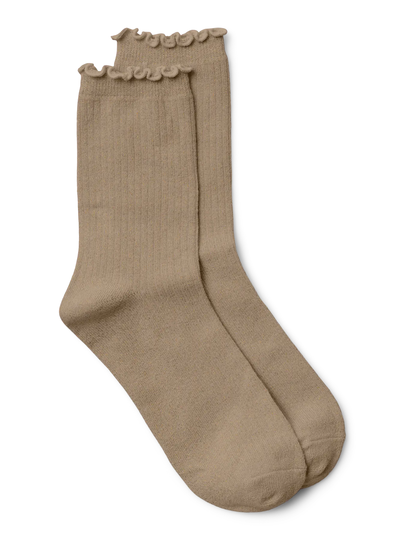 Calcetines Vero Moda VMmagic glitter camel