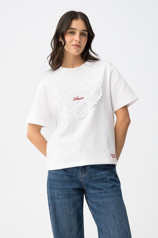 Camiseta Tiffosi Aura blanco