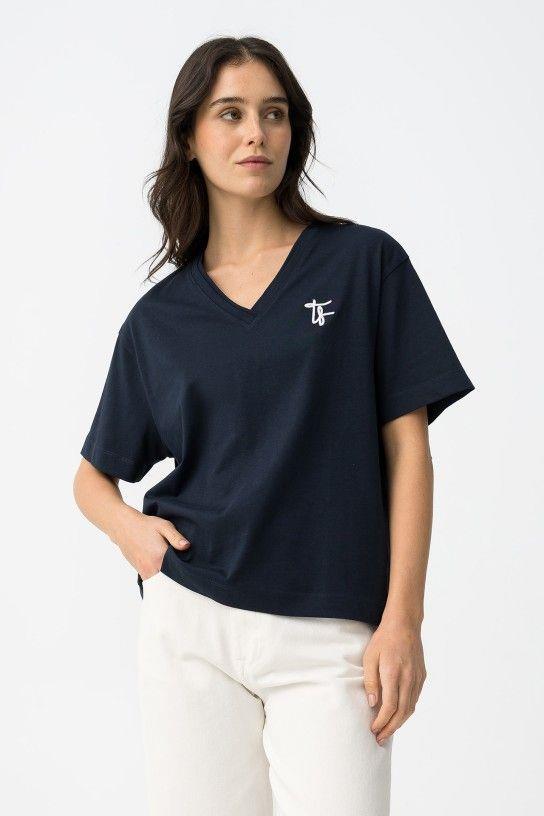 Camiseta Tiffosi Miula azul marino