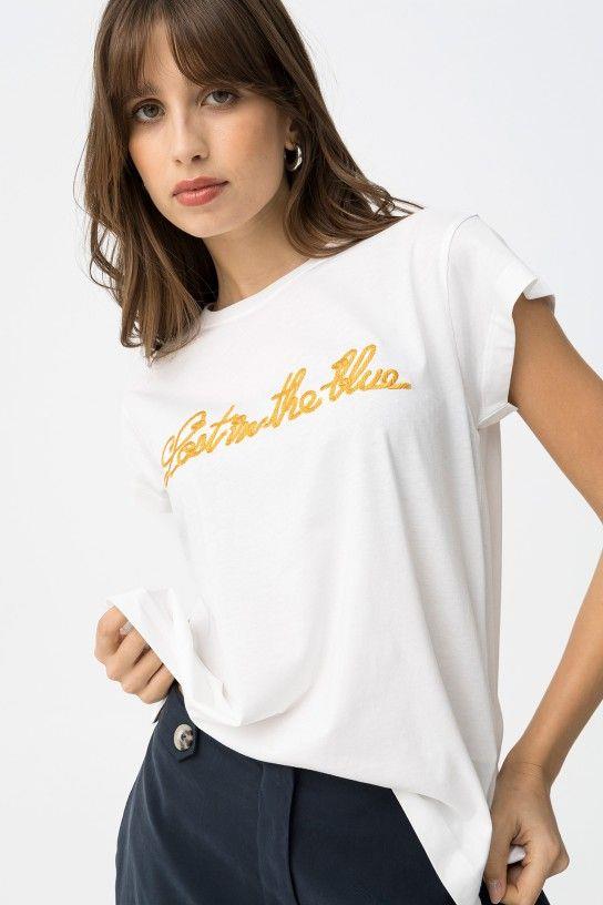 Camiseta Tiffosi Hillary blanco