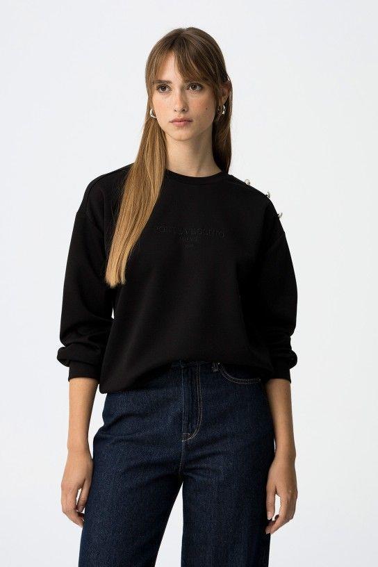Sudadera Tiffosi Mob negro