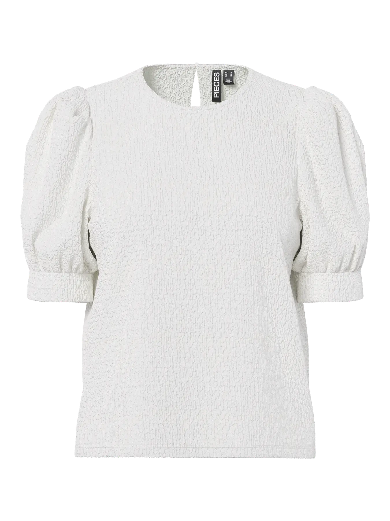 Camiseta Pieces PcJamal blanco
