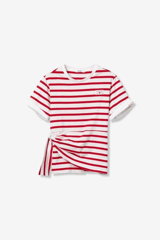 Camiseta Tiffosi Amora rojo blanco