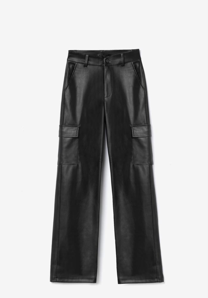 PANTALON VANDANA_1 ENCERADO NEGRO