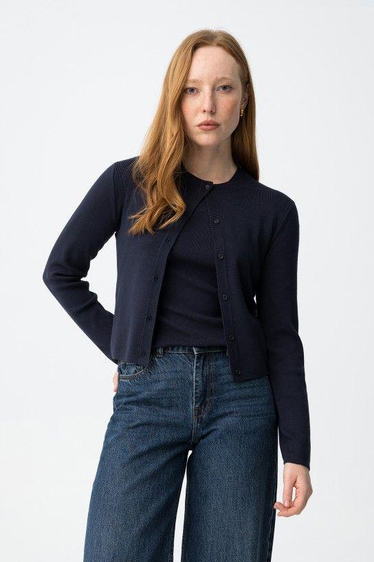 Chaqueta Tiffosi Barbie azul marino