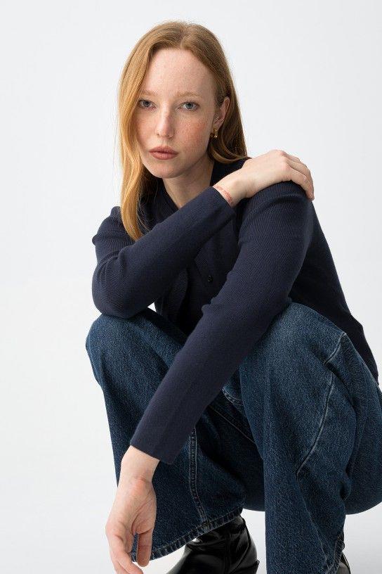 Chaqueta Tiffosi Barbie azul marino