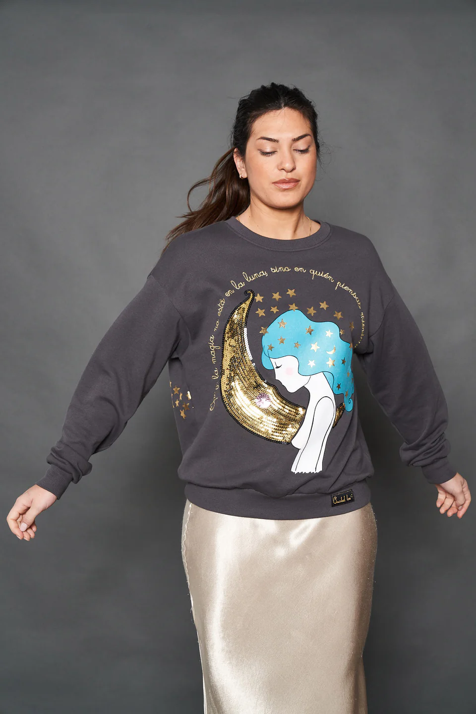 SUDADERA ANABEL LEE LUNA