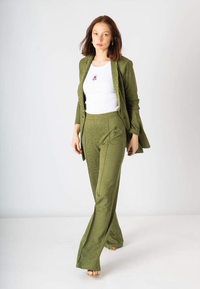 PANTALON ANIMOSA GUEPARDA VERDE