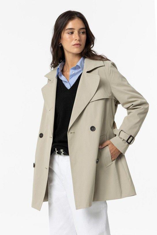 Gabardina Tiffosi Ganzi_1 beige