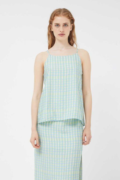 TOP TIRANTES CUADROS GREEN SUMMER